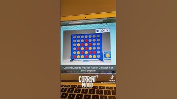 Current Mood to Play for Fun on Connect 4 on the Computer