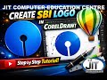 SBI Logo Design in CorelDRAW | Beginner to Advanced