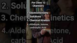 Imp chapter of chemistry for 12 state board 🧐