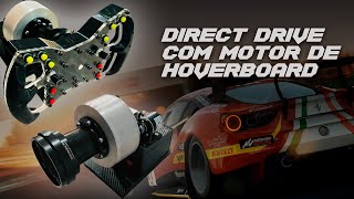 Cockpit Caseiro - Base Volante Direct Drive DD com Motor de Hoverboard ODrive Odesc XDrive FFBeast