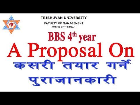 research proposal for bbs 4th year