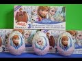 Frozen Surprise Eggs Olaf Elsa Anna Zaini Disney Chocolate Surprise Eggs