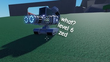 Level 6 zed appear in TBZS!? | Tower battle Zombie Simulator