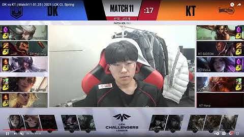 LCK CL 2021 Spring VOD Review - DK vs KT W2D1