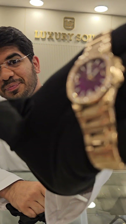 New release Patek Philippe 7010/1R Nautilus in Rose Gold, now available at @KhaledMohammedEbrahimi #shorts