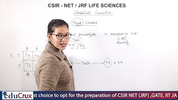 Classical genetics | Test cross | CSIR UGC NET LIFE SCIENCE | |EDUCRUX Part 2
