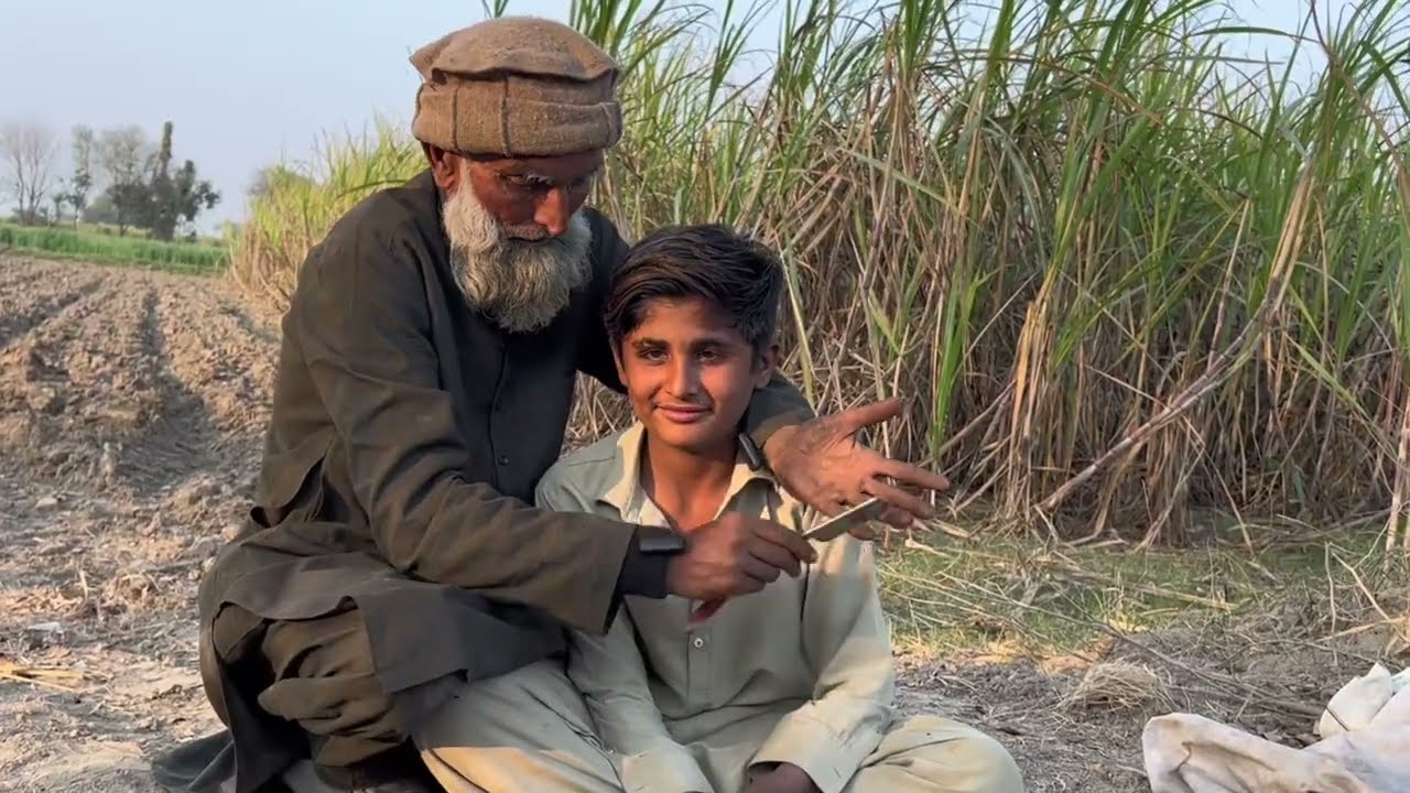 Longs Hair Scissor Cut Transformation | Gentle & Satisfying Haircut With Old Barber