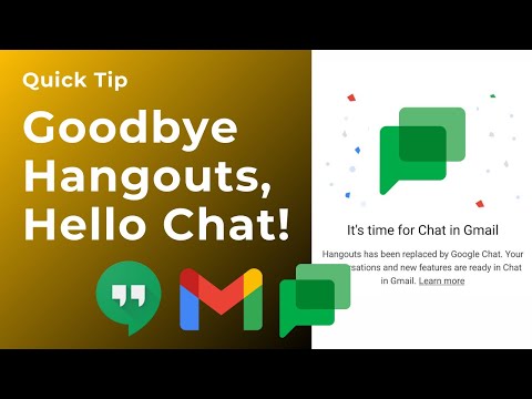 What happened to the Hangouts app? Time to try Google Chat!