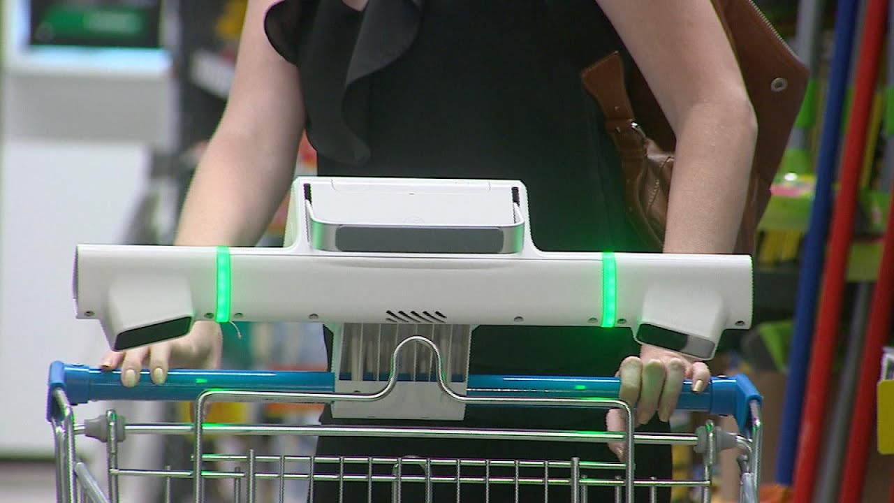 Carros inteligentes escanean productos antes de pagar