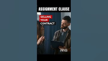 What is an Assignment Sale? | Realty Wealth Group