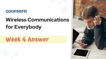Wireless Communications for Everybody Week 4 Graded Quiz Answer