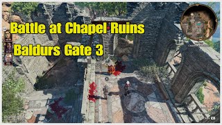 Dungeons and Dragons Battle at Chapel Ruins Baldurs Gate 3