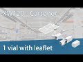 XWZ 120 Vial with leaflet Carton Box Packaging Machine