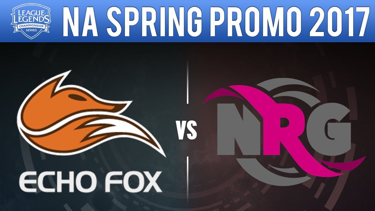 Echo Fox vs NRG Esports 2 - NA LCS 2017 Spring Promotion Game 1