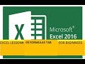 Ms excel tutorials Formulas tab/bar in hindi/urdu for biginners lesson#03/ by Engineering tuts4u