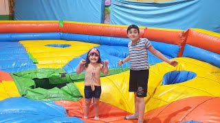 Celina and Hasouna Visit new games amusement park - سيلينا وحسونة مدينة العاب