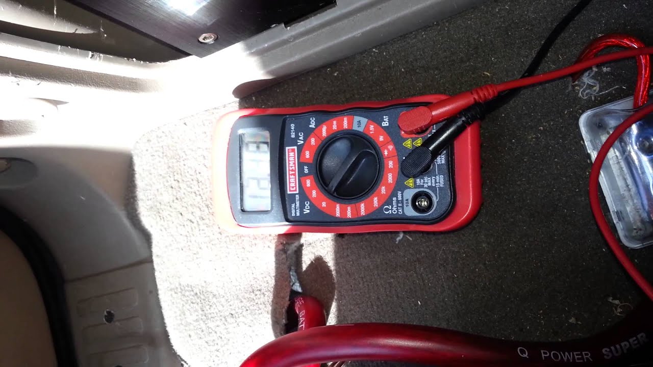 Voltage drop test!!! - YouTube