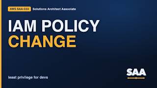 IAM Least-Privilege S3 Policy for Developers | SAA-C03