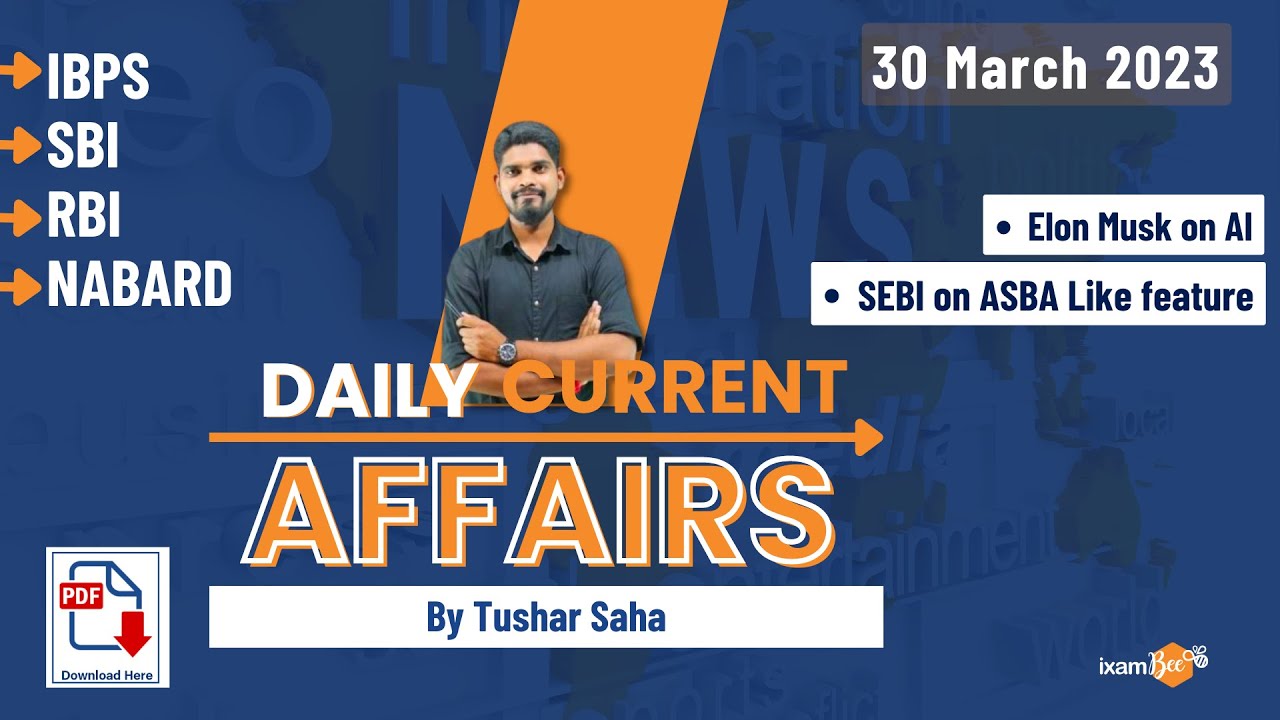 30 March 2023 | Current Affairs in Hindi & English | Most Imp Current ...