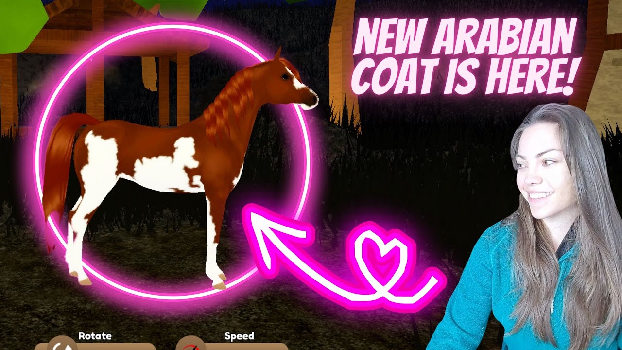 Hunting for the NEW Arabian coat on Wild Horse Islands / ROBLOX YouTube