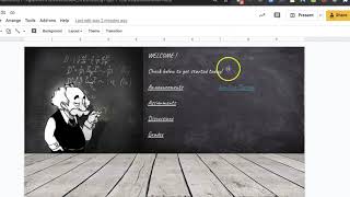 Link Google Meet to Bitmoji Classroom