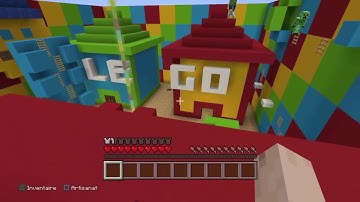 CACHE CACHE SUR MINECRAFT MAP LEGO ! | PS4 / PS3 FR | MINI JEUX