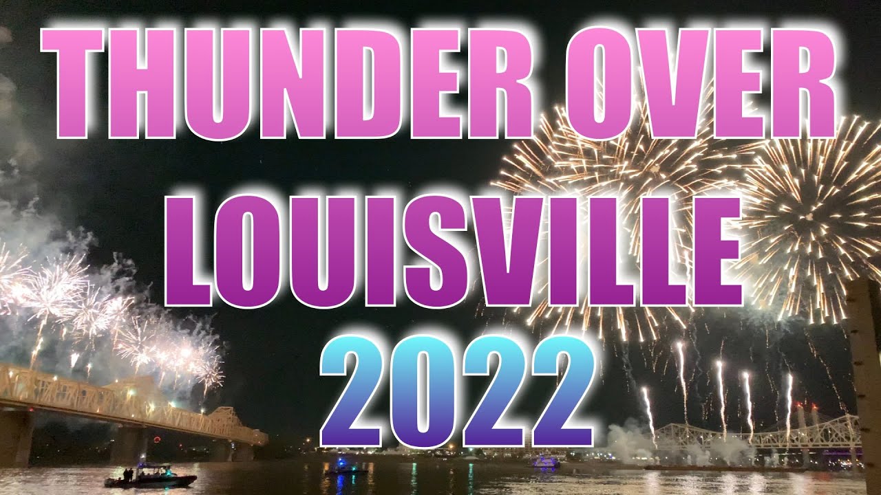 ルイビルの花火を観に行ってみた Thunder Over Louisville 22 Youtube
