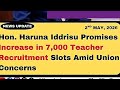 🚀 Massive Recruitment: 20,000 New Jobs for Teachers & Nurses!#gbcnews #mahama