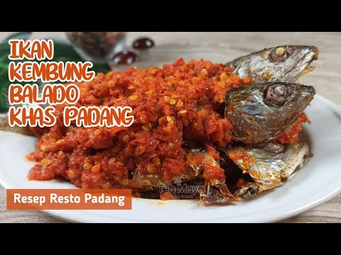 Resep Mudah Ikan Kembung Balado Padang Youtube