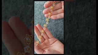 Crystal star bracelet. Beaded bangle. Beading tutorial. #diy #jewelry #short #beads #bracelet