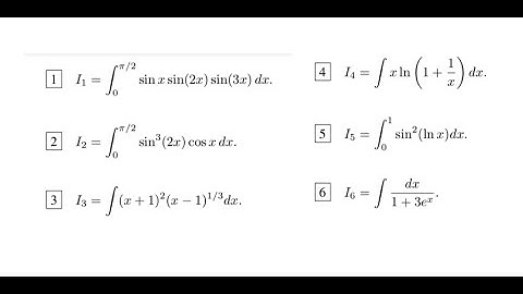 2010 MIT Integration Bee qualifying round