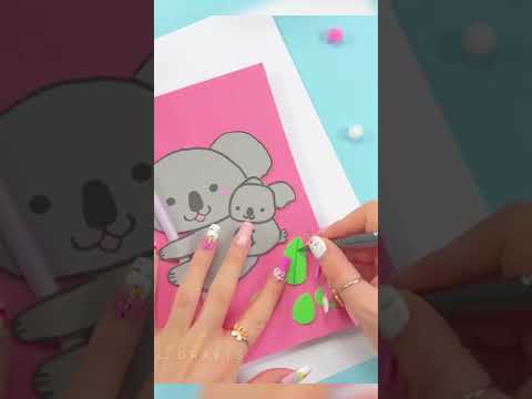 Cuaderno Koala – Trucos y material escolar DIY – Manualidades para la vuelta al colé