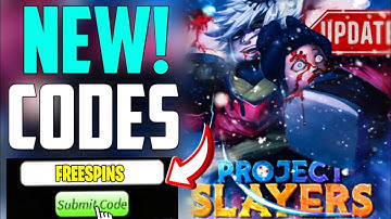 *NEW* ALL WORKING CODES FOR PROJECT SLAYERS IN 2024! ROBLOX PROJECT SLAYERS CODES