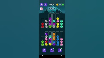 Ball Sort Master Level 456 #ballsortmaster #ballsortmastersolution #puzzlegame #gaming #games
