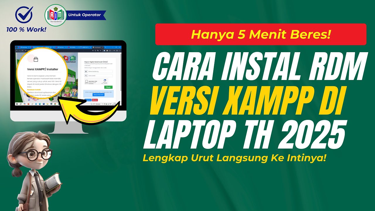 Cara Download dan Cara Instal Rdm Versi Xampp/Installer Tahun 2025 ...