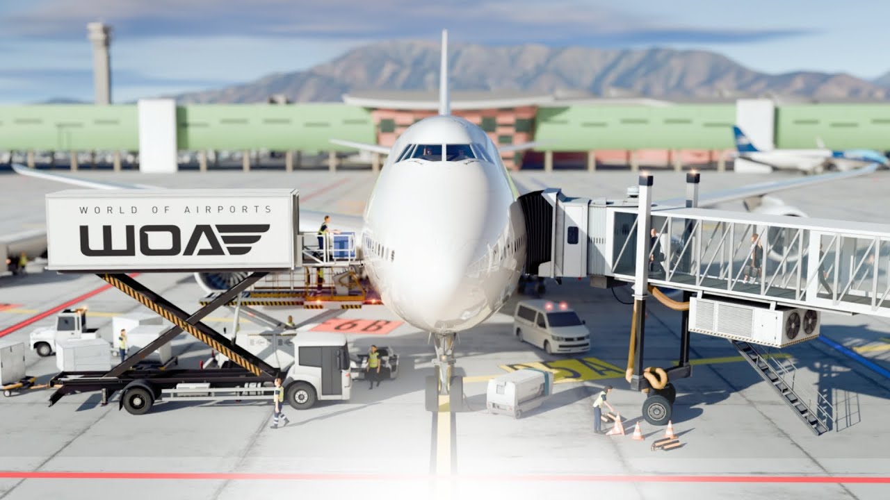 Work as a Traffic Controller!!!!😱 || Bari Italy International Airport || World of Airports Game