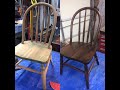 Refinishing a Paint Stained Chair