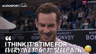 Pure emotion! Murray reacts after sensational comeback in Australian Open epic | Eurosport Tennis