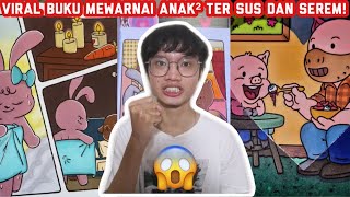 Viral Buku Mewarnai Anak2 Tersus Dan Terseram!!? Shock Banget!!