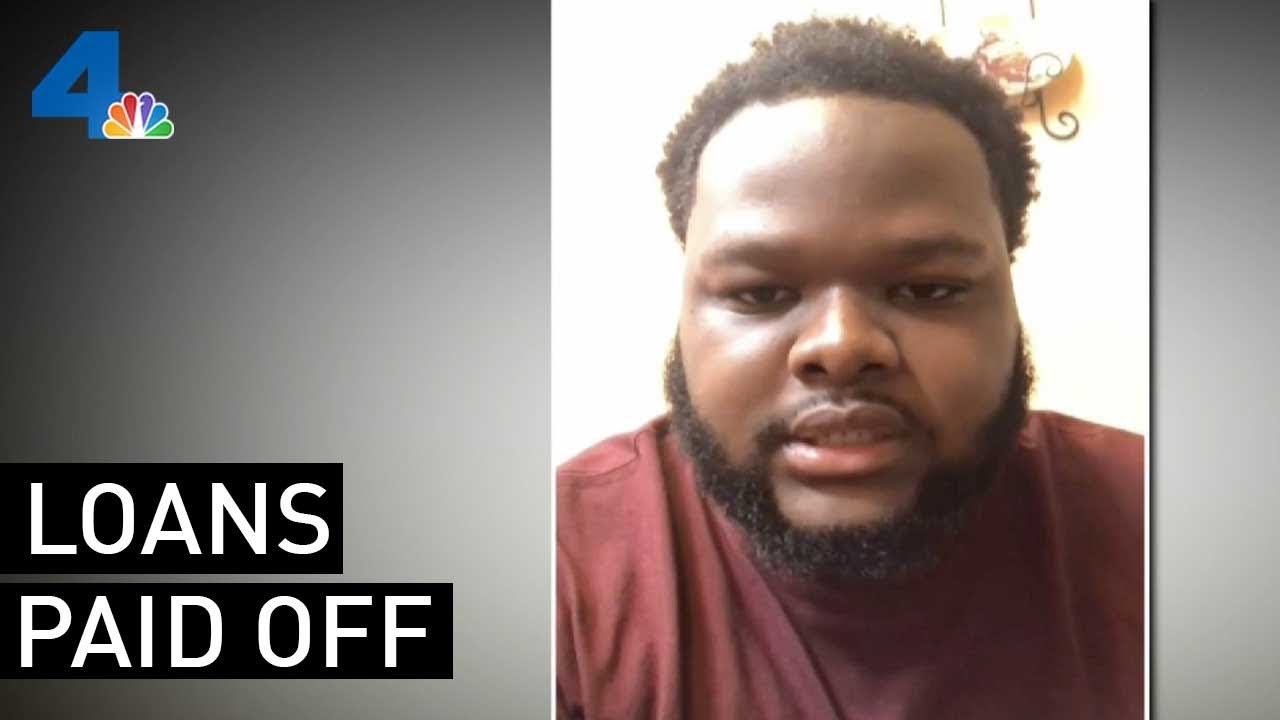 Compton Student's Loans Paid Off NBCLA YouTube