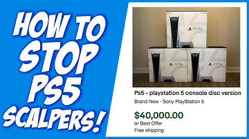 How to Stop Console Scalpers Forever! (PS5/Series X)