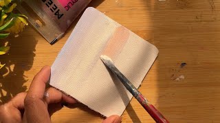 A small acrylic painting|perfect for wall craft| Relaxing painting tutorial