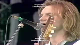 The Police / Every Breath You Take / English - Spanish ( REMASTERED )