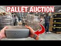 FULL LOCK BOX FOUND IN PALLET AUCTION ! paid $1207.00 ~ storage wars extreme unboxing mystery boxes