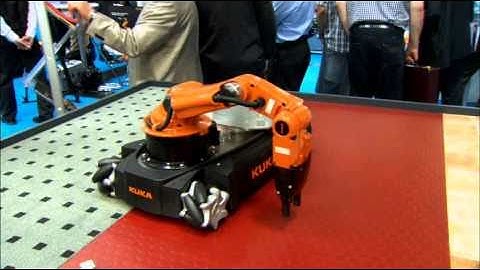 KUKA youBot @ AUTOMATICA 2010 (with music track)