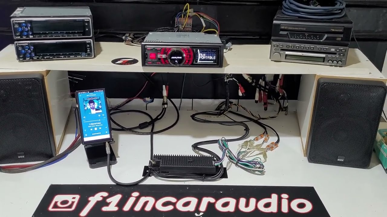 FiiO M11 + //////ALPINE iDA-X300 + Nakamichi MB