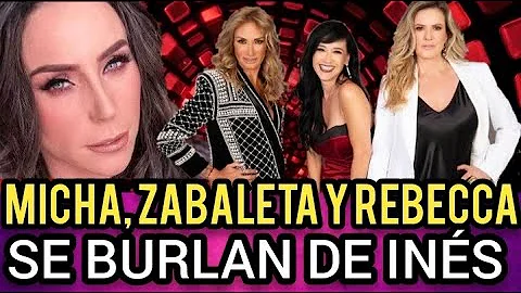 ADELA MICHA, SUSANA ZABALETA Y REBECCA DE ALBA HABLAN DE INS GMEZ MONT !!!