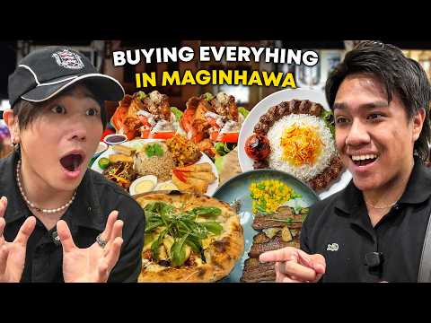 BUYING EVERYTHING IN MAGINHAWA (Famous Food Restaurants)