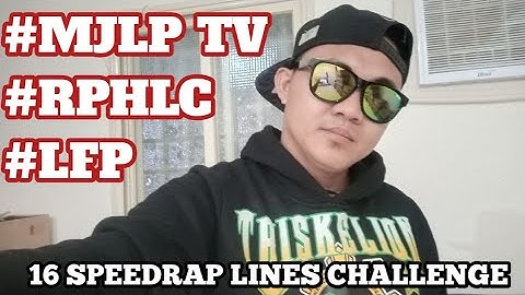 NUMERHUS || 16 SPEEDRAP CHALLENGE