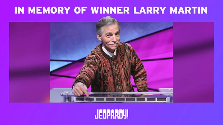 In Memory of Teachers Tournament Winner Larry Mart...
